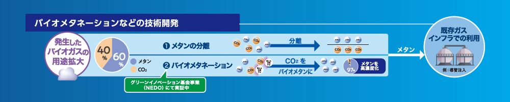 バイオメタネーション技術の開発1