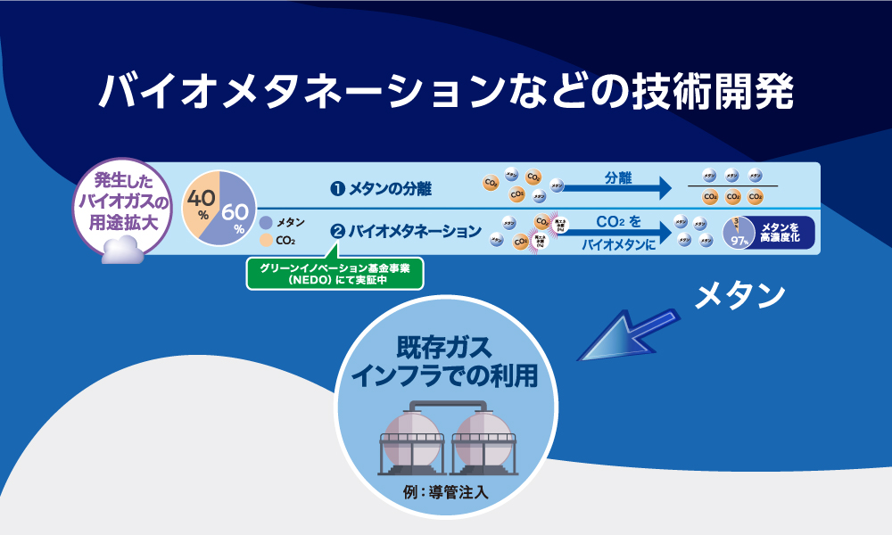 バイオメタネーション技術の開発